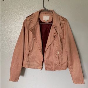 Pink Moto Jacket